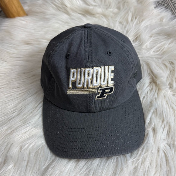 Top of the World Other - Purdue Boilermakers Top of the World Slice Adjustable Hat - Gray